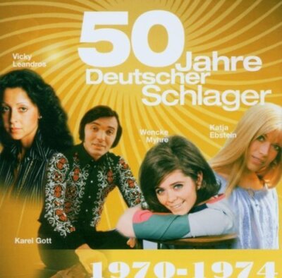 50 Jahre Deutscher Schlager (SonyBMG) 1970-74:Roberto Blanco, Wencke Myhr.. [CD]