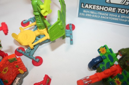 TMNT Teenage Mutant Ninja Turtles Vintage Vehicle Playset Lot Playmates - Picture 10 of 11