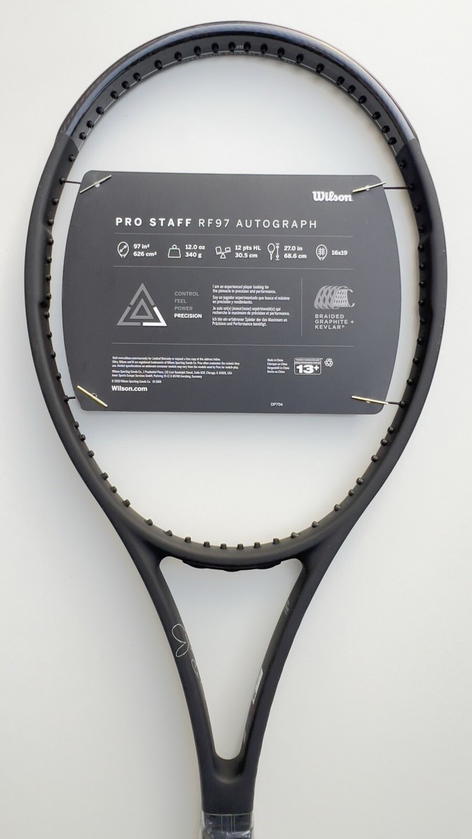 Wilson Pro Staff RF97 V13 TNS Racquet Autograph RF - Grip 4