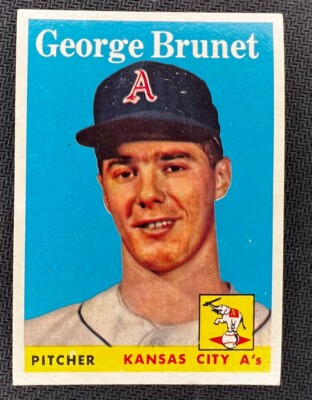 1958 Topps - #139 George Brunet (RC)