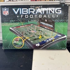 2007 Excalibur NFL Electronic Tabletop Vibrating Football Game Electric Unused
