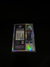 Malik Beasley 2020-21 Optic Contenders Silver  Prizm basketball card Grizzlies