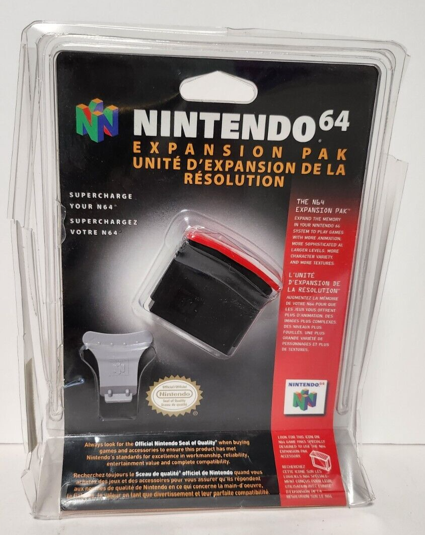 新品未開封 WHAT WE WANT WWW_EXTENSIONTABLE Nintendo 64 Expansion Pak (AUTHENTIC, BRAND NEW) | eBay