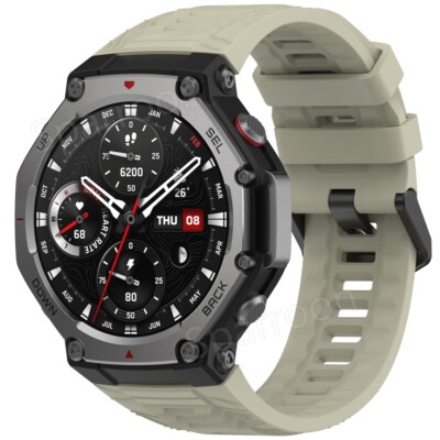 Silicone Strap for Amazfit T-Rex 2/T-Rex 3/T-Rex Pro/Ultra Watch Band Bracelet