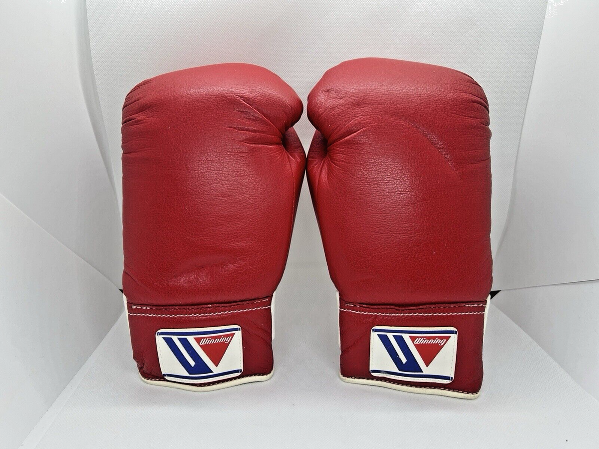 希少 廃盤 Winning ボクシンググローブ MGS-200 Winning Boxing Gloves Red Rubber band 8oz MGS-200 Discontinued