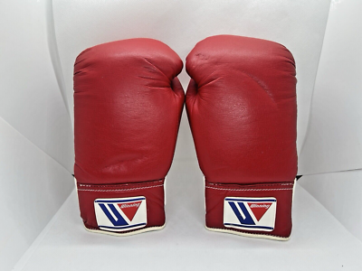 Winning Boxing Gloves Red Rubber band 8oz MGS-200 Discontinued