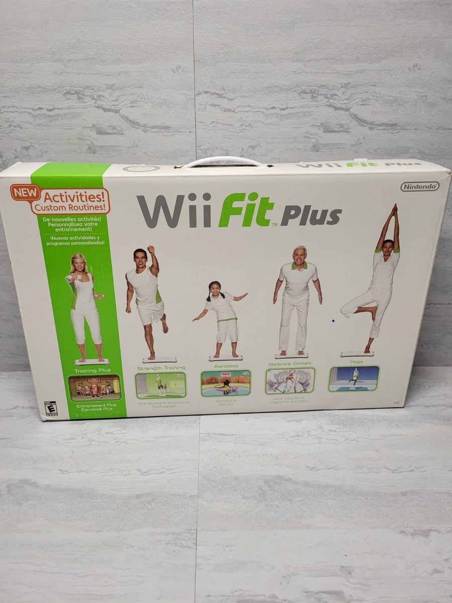 Nintendo Wii Fit Plus with Balance Board. Original box, game, and