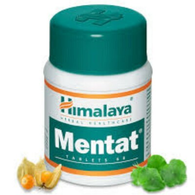 10X Himalaya Herbal Mentat 60 Tablet Each Pure Herbal Improve Cognitive Function