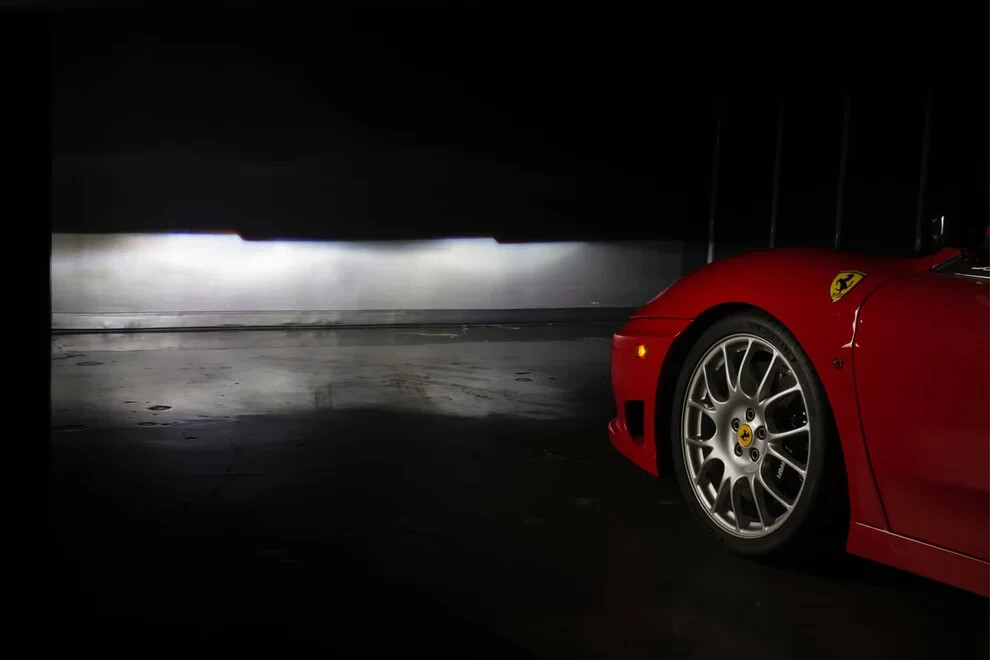 2000-2005 Ferrari 360 Carbon Fiber LED Headlights RHD Plug & Play