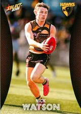2025 Hawthorn Hawks AFL Select Footy Stars Card - Nick Watson