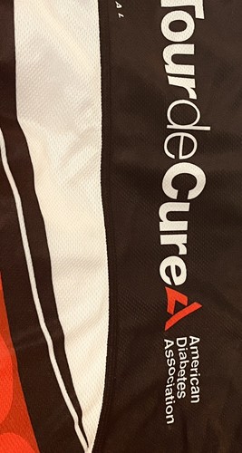 Primal Red Rider I Ride With Diabetes Cycling Bike Jersey Mens Medium TourdeCure - 第 11/13 張圖片