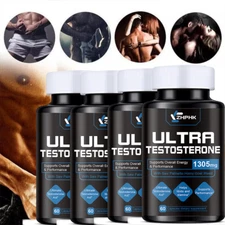 Natural Testosterone Booster - Increase Energy Improve Muscle Strength & Growth