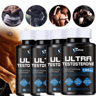 Natural Testosterone Booster - Increase Energy Improve Muscle Strength & Growth