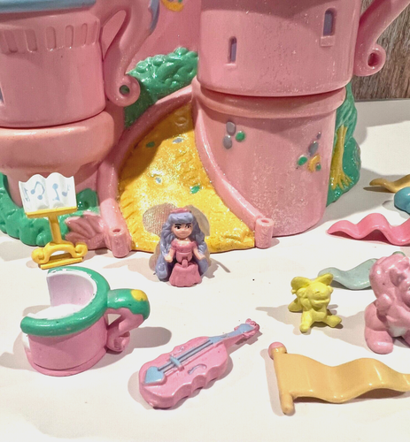 Vintage 1995 Trendmasters Pink Starcastle Magical Tea Party unvollständig mit Zubehör - Bild 13 von 19