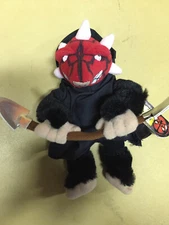 FARCE WARS Plush THE FANTOM MEANIES  "DARK MOLE" IDEA FACTORY 8", new smoke free
