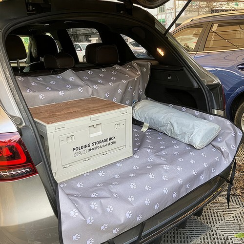 Coprisedile per Cani Animali Domestici per Camion Suv Auto Schienale Protezione Amaca Tappetino Impermeabile - Foto 8 di 12