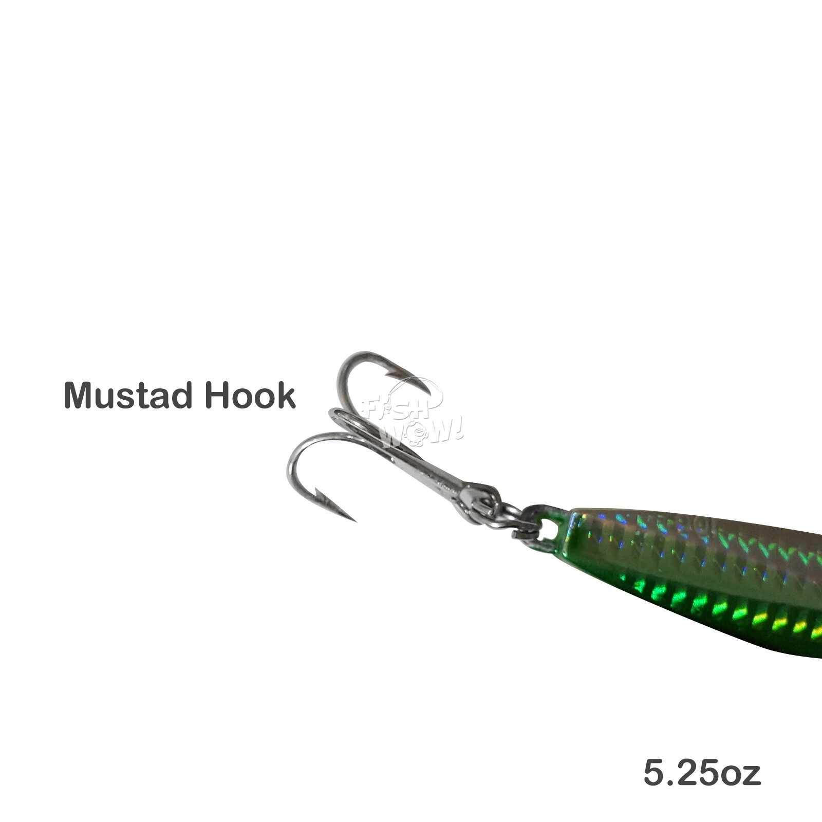 20pcs 150g colt sniper Fishing Vertical jig 5.25oz MUSTAD Treble Hook Green - Image 4