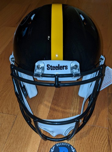 Hines Ward Signed Pittsburgh Steelers Speed Authentic Full Size helmet! Includes - Picture 4 of 5