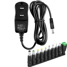 5V 1A  AC-DC Adapter 100V-240V to DC 5 Volt 1Amp 0.5A Power Supply Cord