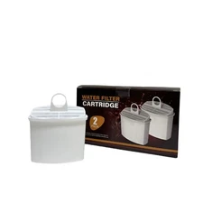 KWF2 Water Filter Cartridge for Braun Coffee Maker 3105 3107 KF600 KF190 2pk