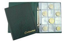 Green Coin Album Folder for 120 Coins 50p £1 £2 Olympic Medium Size Book