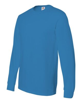 Fruit of the Loom 4930 HD Cotton Long Sleeve T-Shirt Plain Blank Adult tee S-3XL