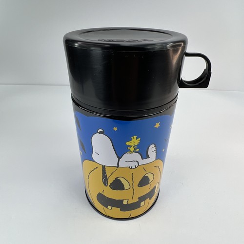 Peanuts Happy Halloween It's The Great Pumpkin Neca Lunch Box with Thermos - Picture 17 of 23