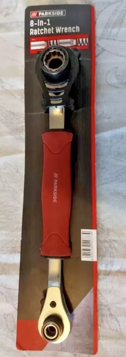 Parkside 8 in 1 Ratchet Wrench 8 21 mm sizing Large Adjustable
