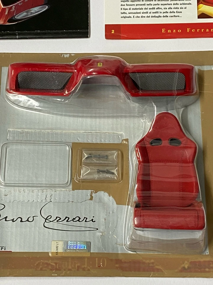 Enzo Ferrari 2002 De Agostini Scala 1:10 - Immagine 3 di 4