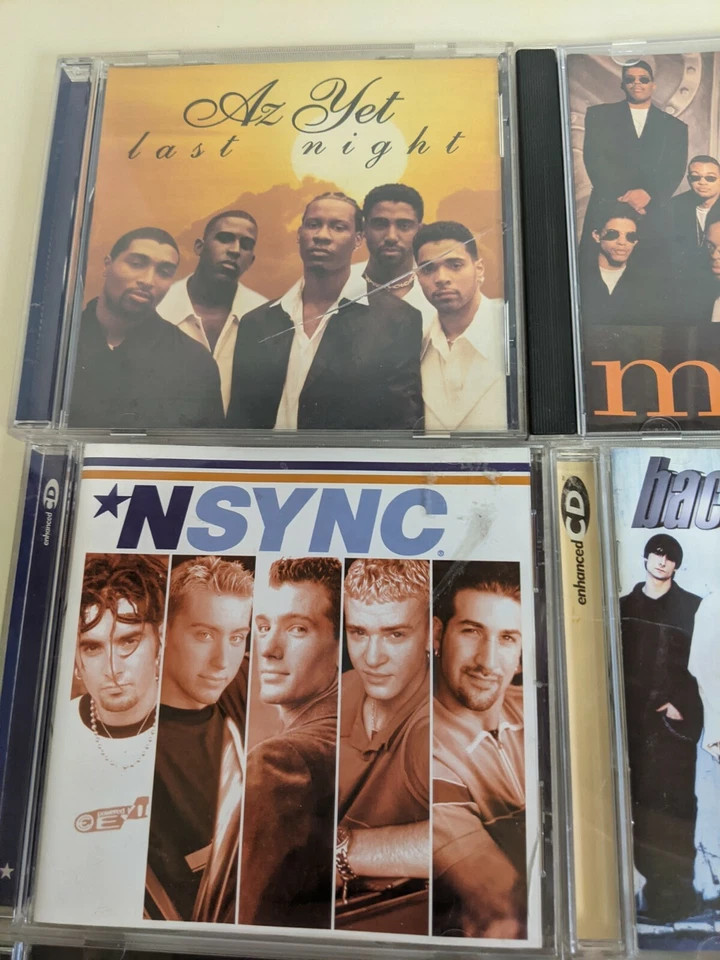 13 Classic 80's and 90's CD's Variety of Music NSync, Backstreet Boys, Usher ETC Foto 2 de 4