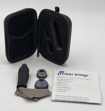 Pro Poser Snap Mobile 3-in-1 HD Photo Lens Kit w/Case 98732 No Carabineer - Used