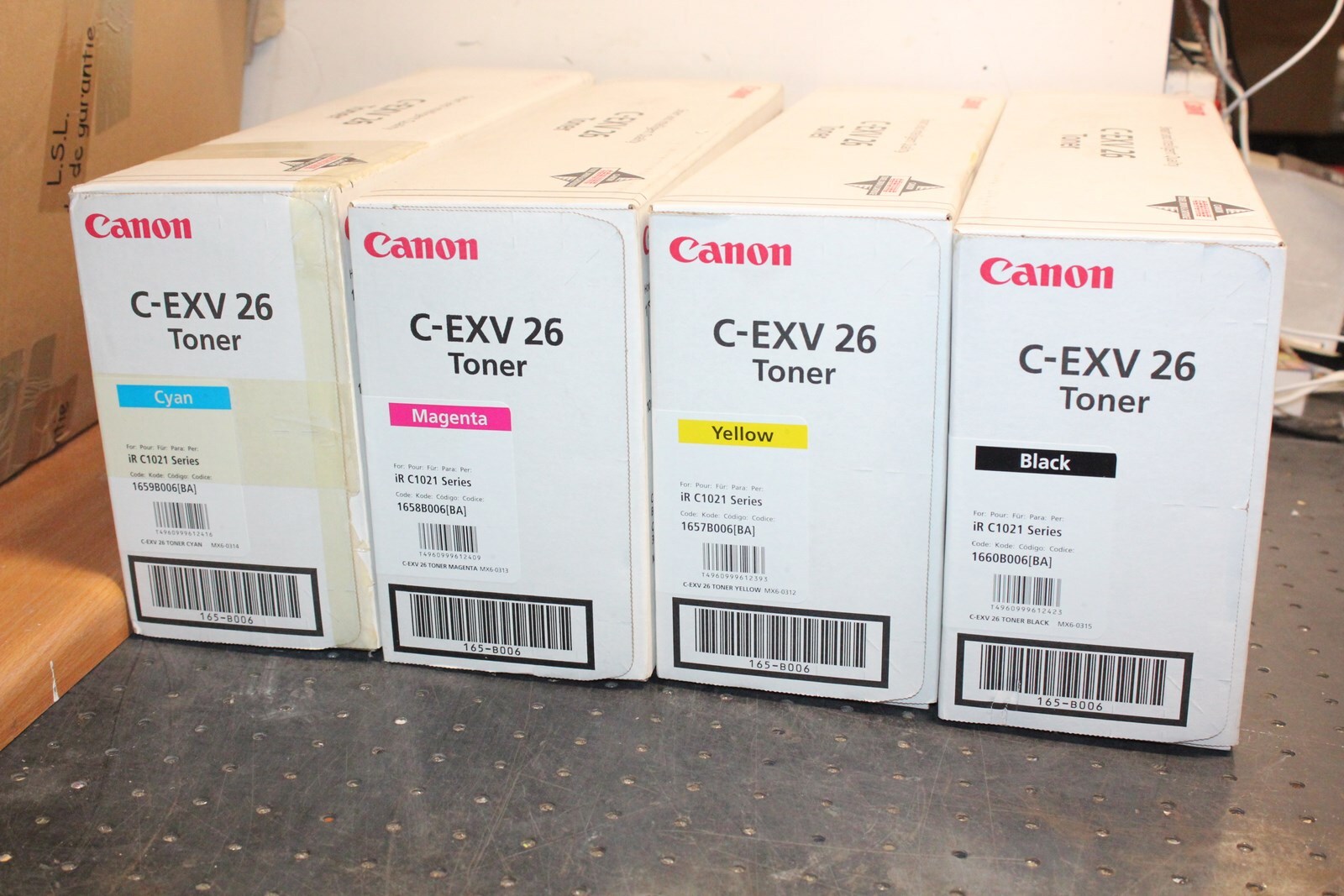 Toner Canon C-EXV26 d'origine pour résoudre les problèmes de traces sur imageRUNNER C1021 series