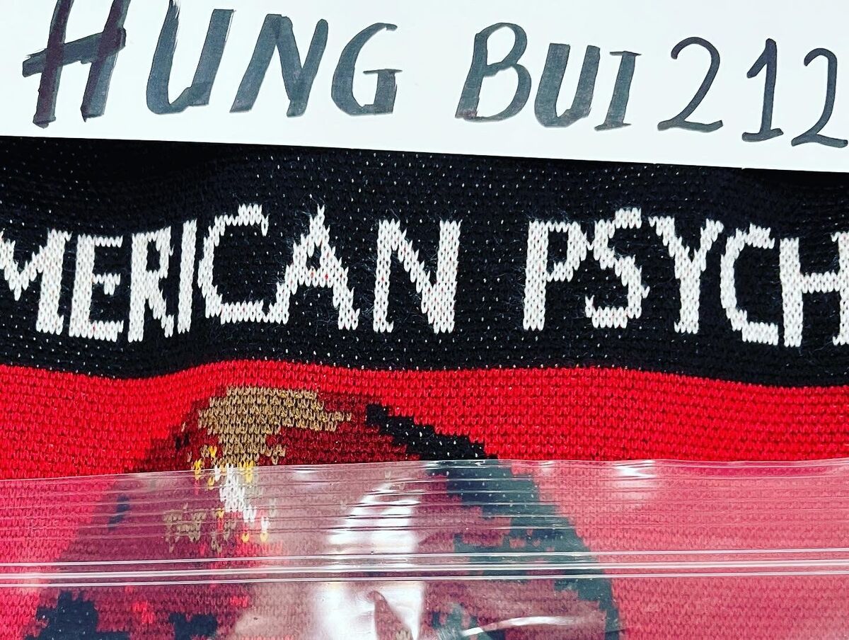 Supreme American Psycho Sweater Black Size Small - Black Supreme American Psycho Sweater Black Size Small - Black