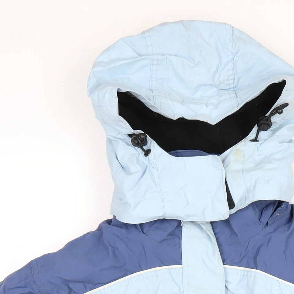 Hi-Tec Womens Blue Rain Coat Size L Zip - Image 3 of 4