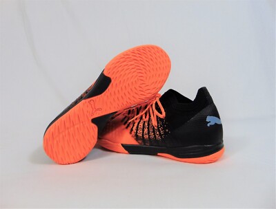 Puma Future 1.3 Pro Citrus & Black Indoor Soccer Shoes Sz 7.5 NEW 106755 01