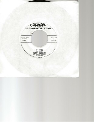 TOMMY  LEONETTI - 45 -        ''  IT'S WILD  ''        STRONG VG+