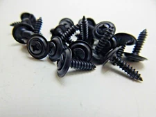 8 X 3/4  BLACK  PHILLIPS  OVAL  HEAD  TRIME  SCREW