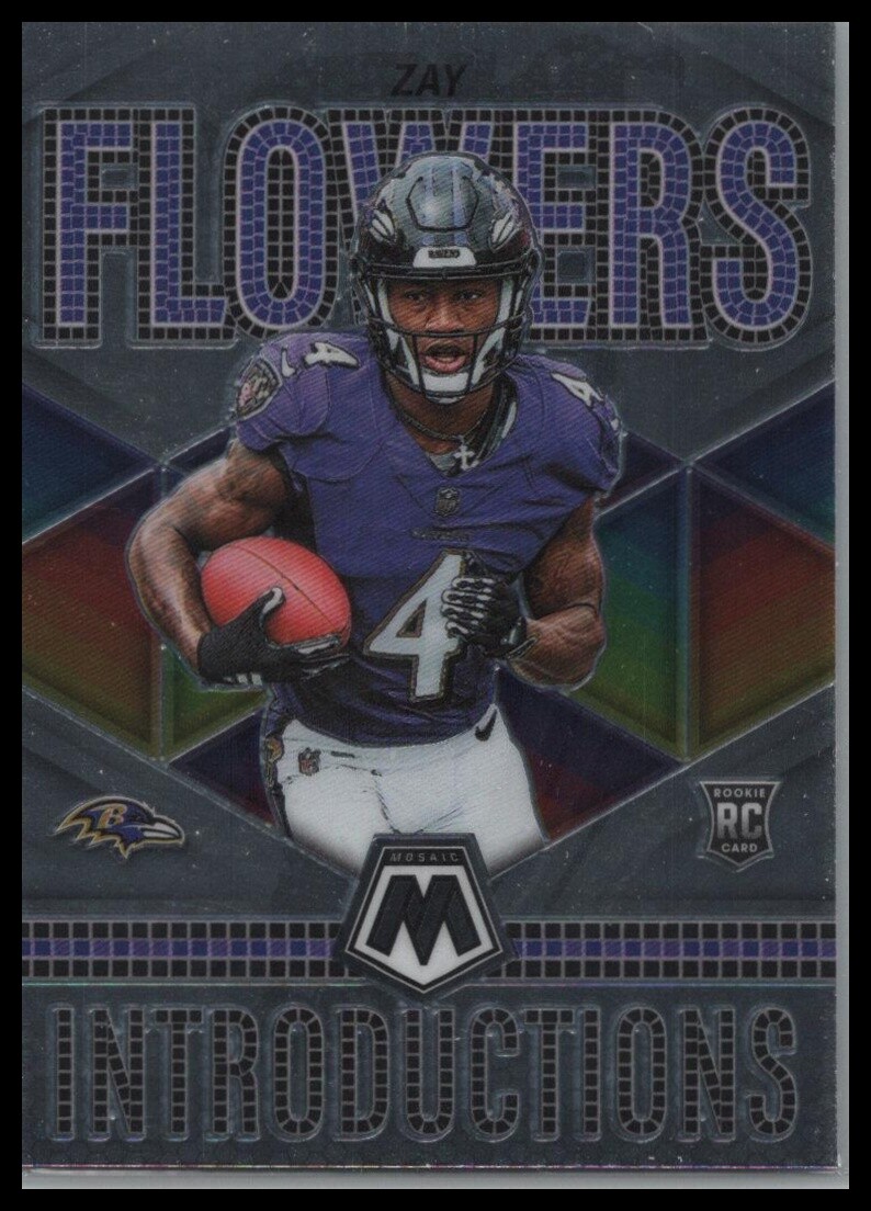 Mosa♡ 2023 Panini Mosaic #I-8 Zay Flowers Introductions | eBay