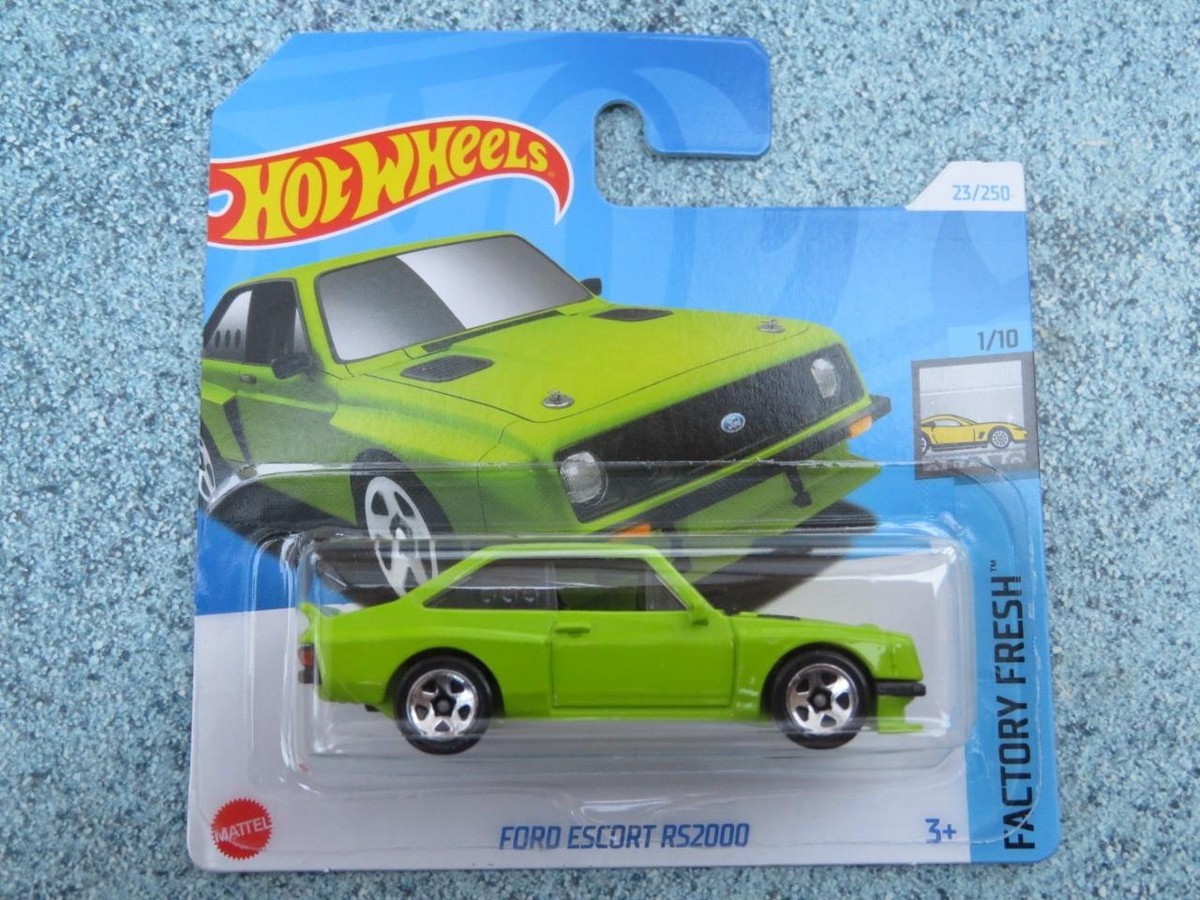 Hot Wheels 1:64 Retro Racers Ford Escort RS2000 – Einzelwagen 2023, Limitierte Serie 004/250
