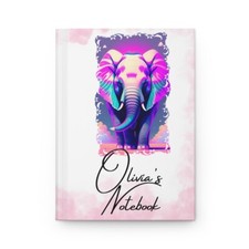 Personalized Hardcover Journal Matte With Design And Name Gifts for Her