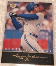 Roberto Alomar 1993 Upper Deck Reggie Jackson's Clutch Performers #R1 Blue Jays