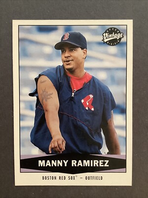 Retro Rifle Manny 2004 Upper Deck Vintage #88 Manny Ramirez Boston Red Sox | eBay