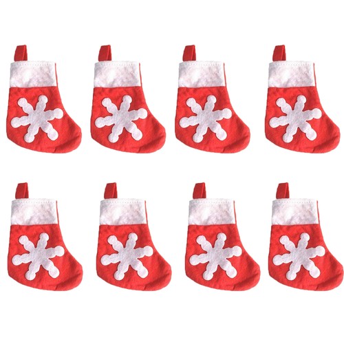 Christmas Pocket Cutlery Holder Portable Tableware Pouch Spoons Silverware - Picture 20 of 31