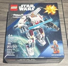LEGO Star Wars: 2024 LUKE SKYWALKER X-WING MECH 195pc #75390 New Sealed