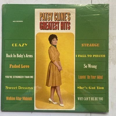 Patsy Cline ~ Patsy Cline's Greatest Hits Vinyl LP MCA Records MCA-12 Sealed