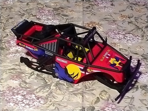 Neuer heller RC Baja Buggy ferngesteuerter Growler Blue Rhino Ölkörper 14"x 6"