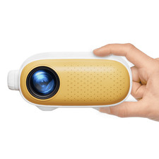 ELEPHAS Mini Projector, 1080P Full HD, 9500 Lumens Brightness, Portable,