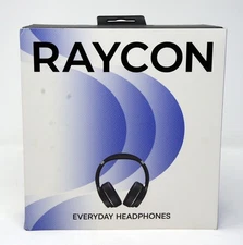 Raycon Everyday Headphones Wireless Bluetooth Noise Cancelling Black RBH820-BLA