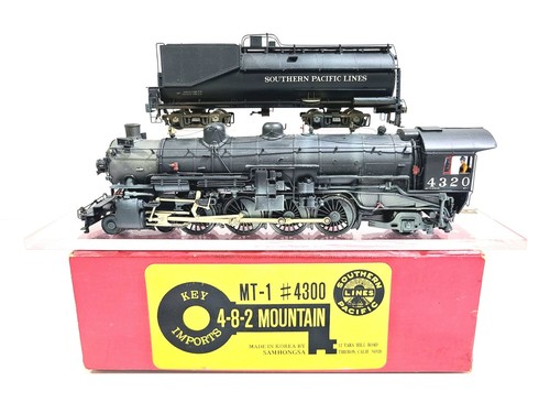 Key Imports SP MT-1 4-8-2 Mountain Southern Pacific #4320 HO Messingmodell CP | Zustand: Used