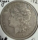1921 - No mint - Us Morgan Silver Dollar - Nice Collector Item Lot #077